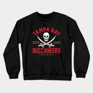 Retro Tampa Bay Buccaneers by Buck Tee Originals Crewneck Sweatshirt